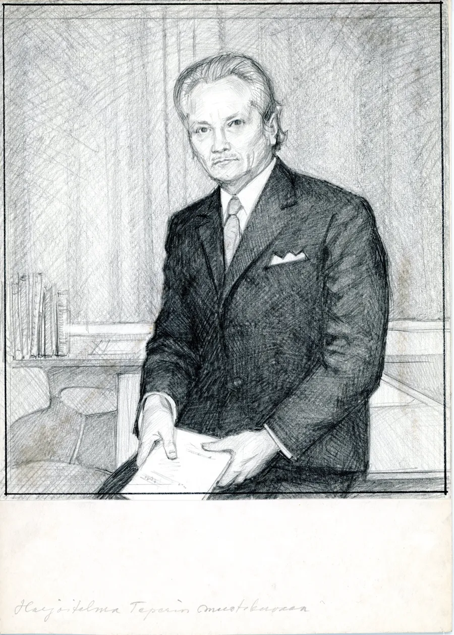Teperin muotokuvan harjoitelma