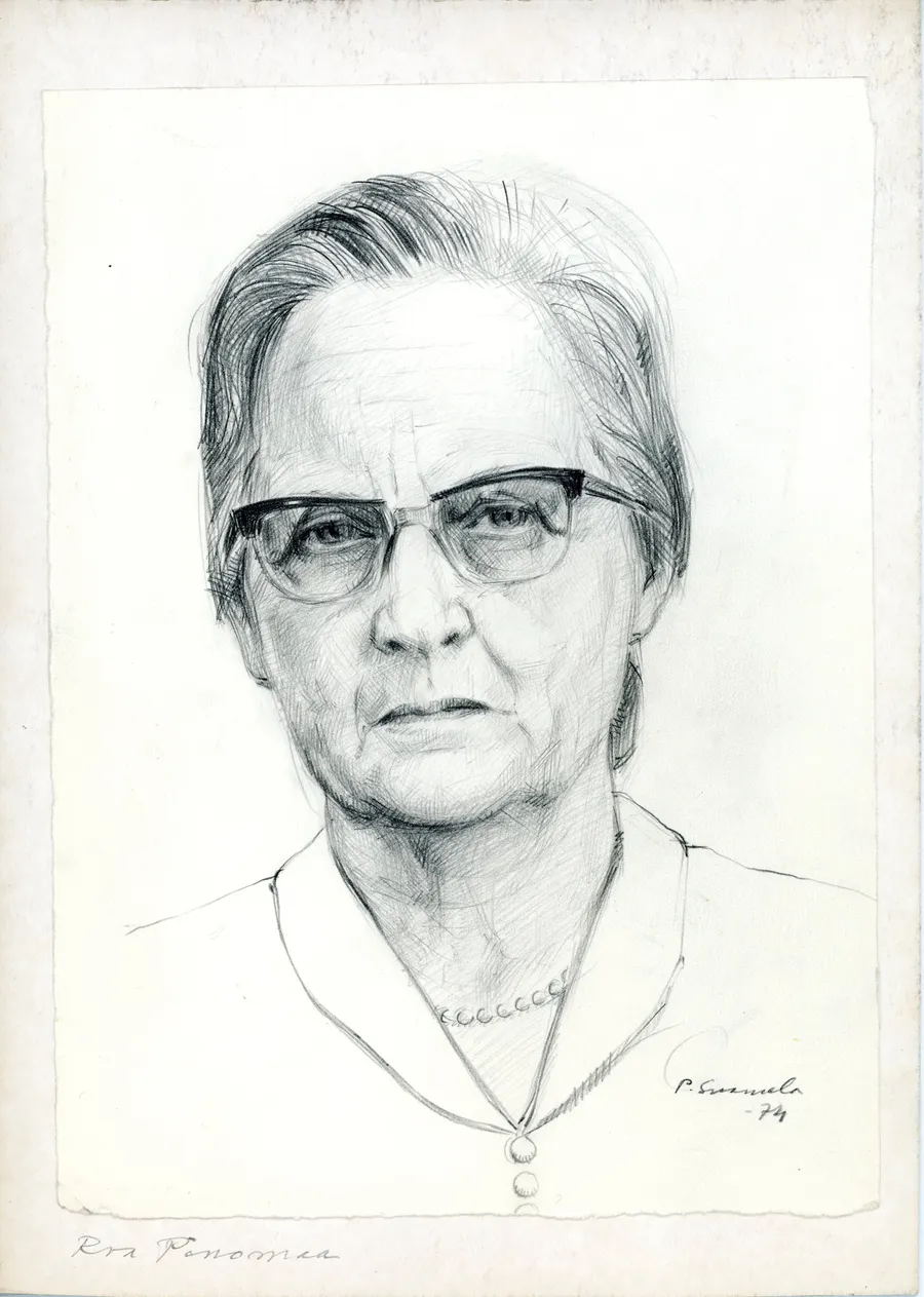 Rva Pinomaan muotokuvan harjoitelma