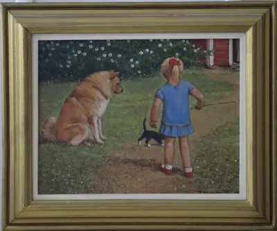 Sanna, Juppe, and the cat