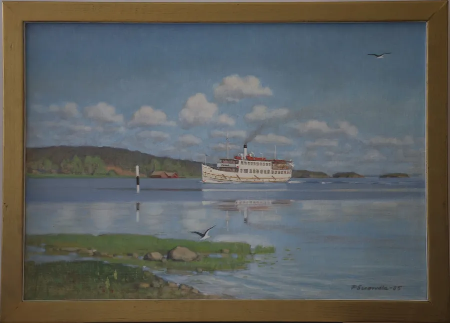 S/S Suomi on Lake Päijänne