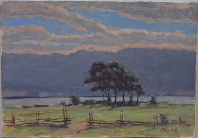 Gate in a landscape
