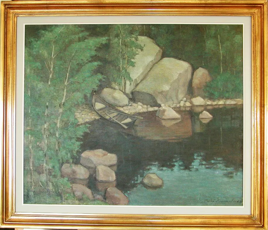 Soutuvene Iso Selkäsaaressa