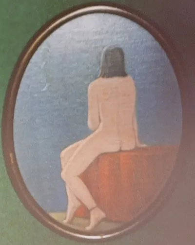 Woman from Behind: Seated