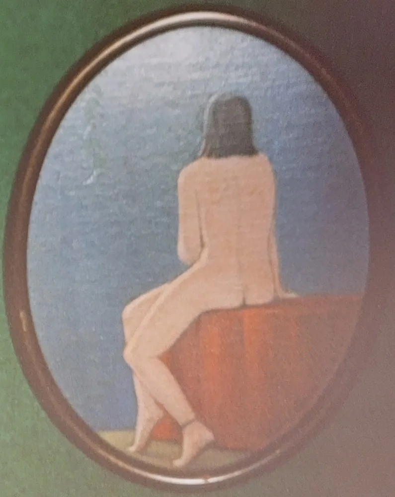 Woman from Behind: Seated