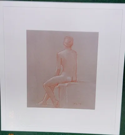Woman from Behind: Curled Up